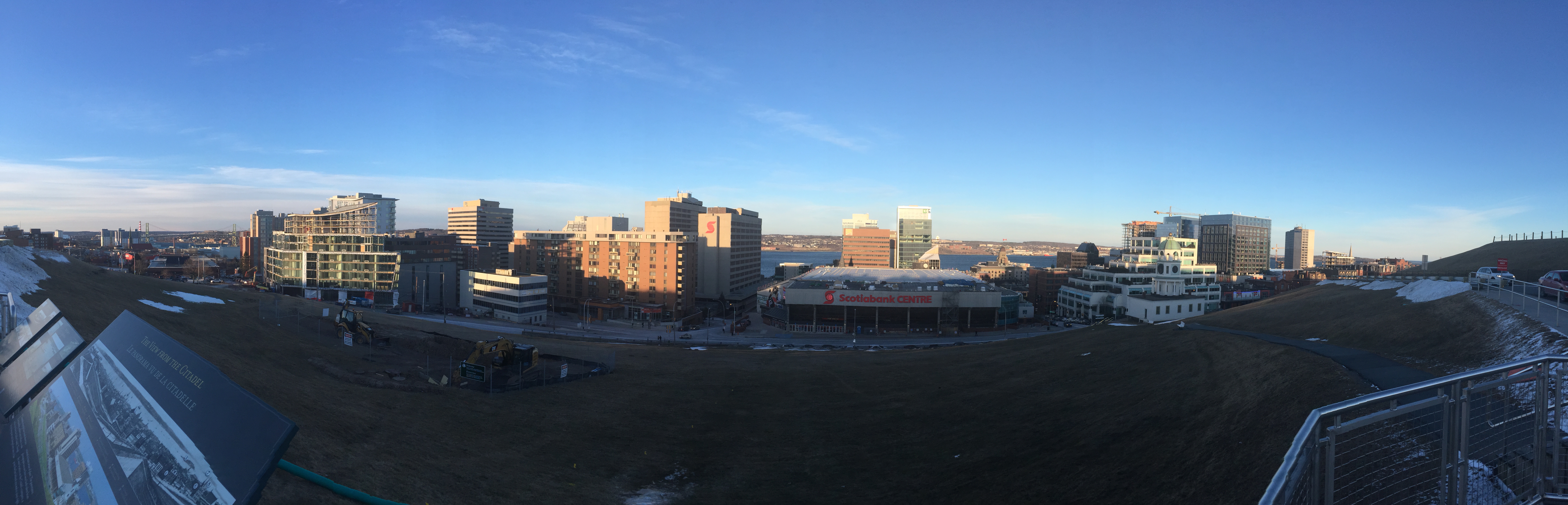 Halifax skyline from Citadel Hill